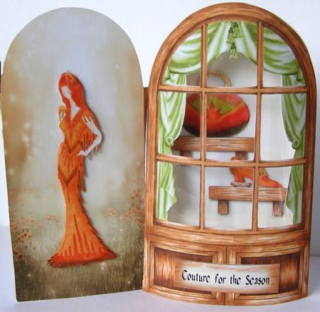 Autumn Couture Shop Bow Window Mini Kit by Margaret McCartney