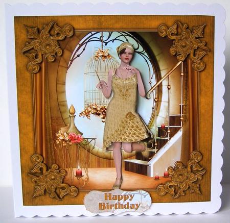 1920's Golden Girl Mini Kit by Margaret McCartney
