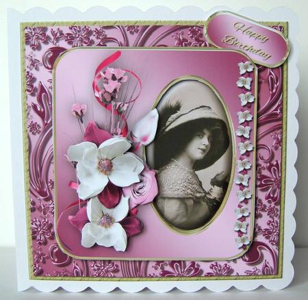 Pretty Pictures Mini Kit - Lady with Hat by Margaret McCartney