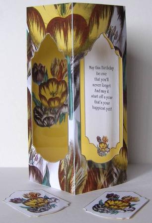 Tower Card - Tulips by Margaret McCartney