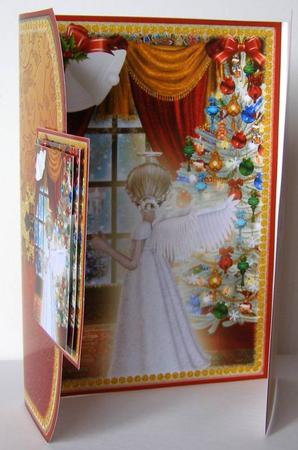 Christmas Angel Tuck-in Gatefold Mini Kit by Margaret McCartney