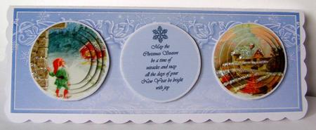 Vintage Christmas Large Dl Mini Kit by Margaret McCartney