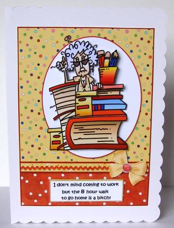 Stella and Work Birthday or Retirement by Margaret McCartney