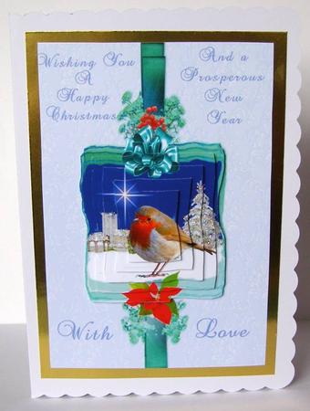 Christmas Robin by Margaret McCartney