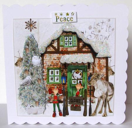 Closed to Make Toys Card Topper & Decoupage by Margaret McCartney