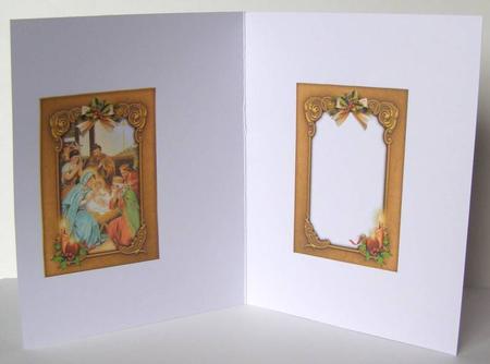 The Nativity Teardrop Pyramid Insert by Margaret McCartney
