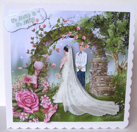 Flower Meadow Bridal Arch Mini Kit by Margaret McCartney