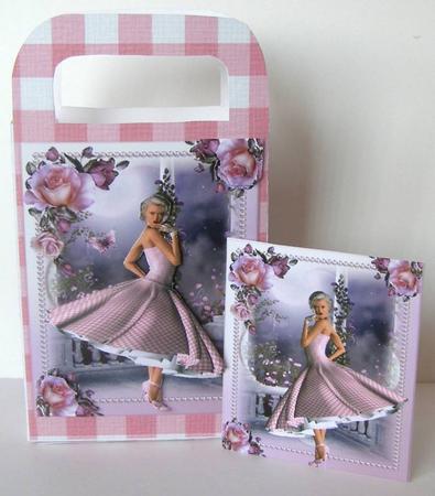1950s Marilyn Style Gift Bag Mini Kit by Margaret McCartney