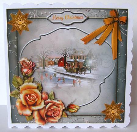 Golden Christmas Mini Kit by Margaret McCartney