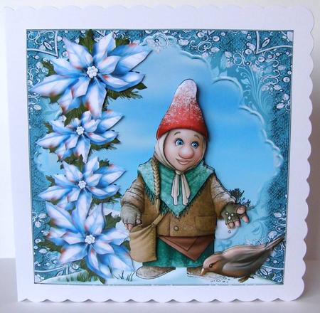 The Bird Lover at Christmas Mini Kit by Margaret McCartney