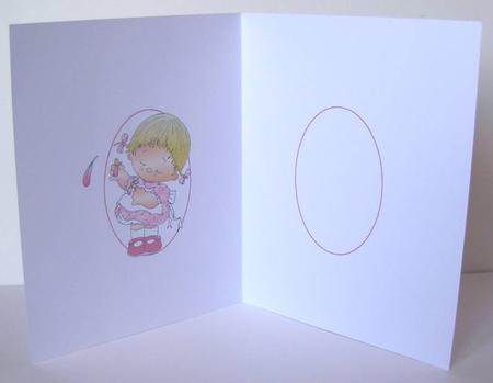 Forget Me Not Birthday Insert by Margaret McCartney