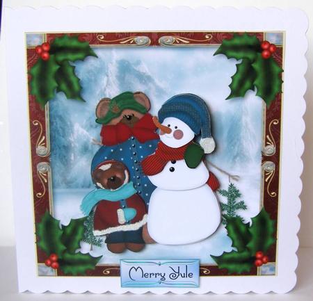 A Christmas Hug Mini Kit by Margaret McCartney