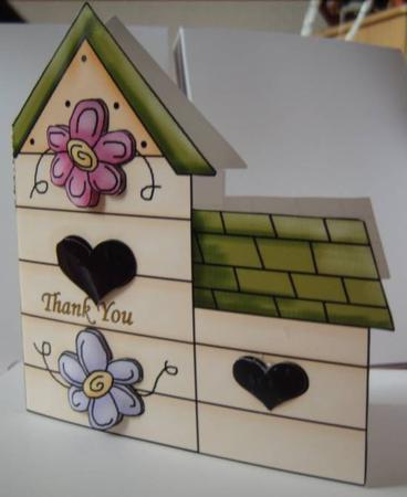 Thank You Birdhouse by Margaret McCartney