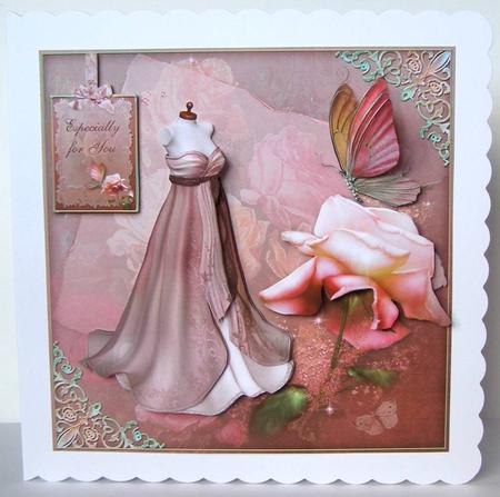 Rose Petal Dress Mini Kit by Margaret McCartney