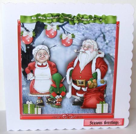 Mr & Mrs Claus by Margaret McCartney
