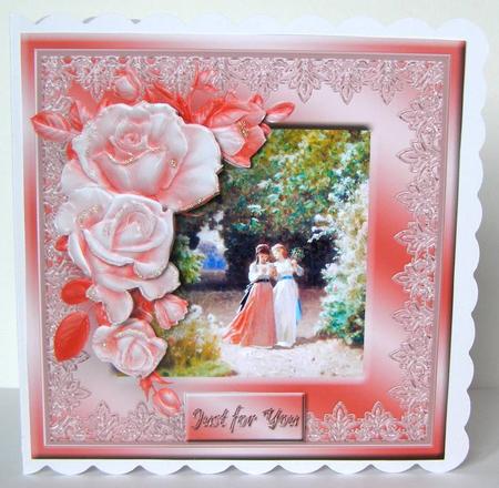 Stroll in the Park Framed Art Mini Kit by Margaret McCartney