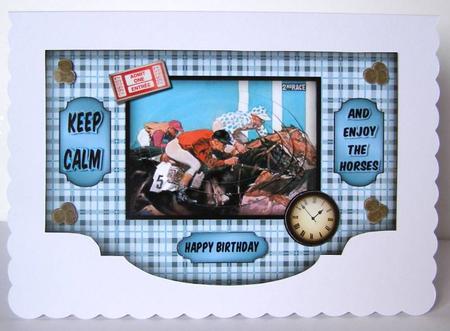 Keep Calm and Enjoy the Horses by Margaret McCartney