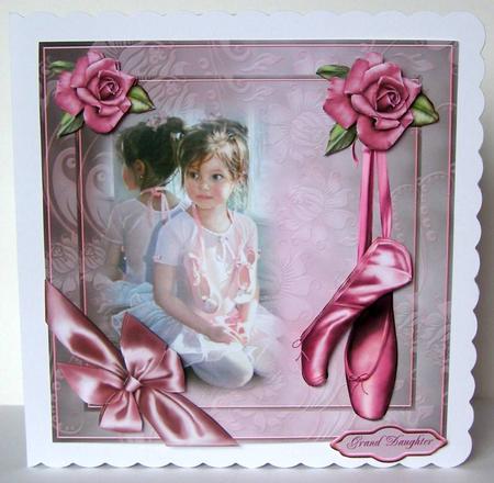 Ballerina Girl Card Mini Kit by Margaret McCartney