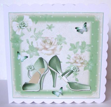 Beautiful Polka Dot Shabby Chic Topper by Margaret McCartney