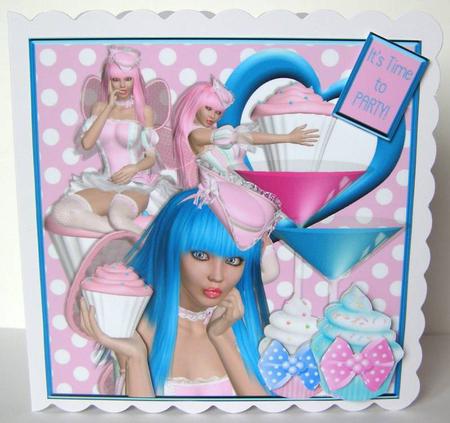 Cocktails & Cupcakes - Party Time by Margaret McCartney