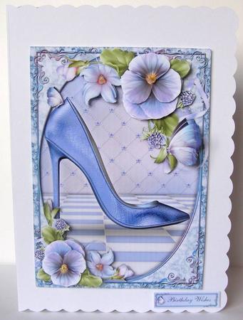 Floral Shoe Mini Kit by Margaret McCartney