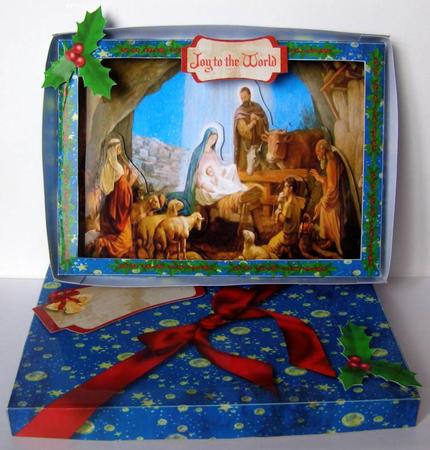The Nativity 3D Frame Box Card Kit by Margaret McCartney
