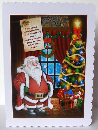 Santas Job Well Done by Margaret McCartney