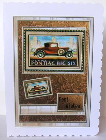 Male Card Pontiac Car Pyramids by Margaret McCartney