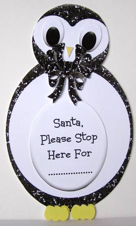 Hanging Mobile Sootie Black Penguin by Margaret McCartney