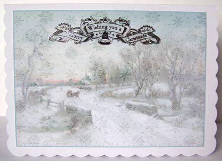 Vellum Christmas Village by Margaret McCartney