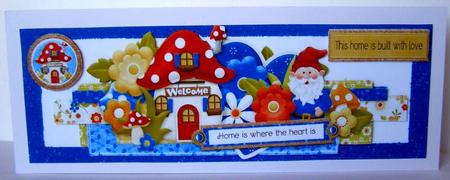 Home is Where the Heart is Blue Dl by Margaret McCartney