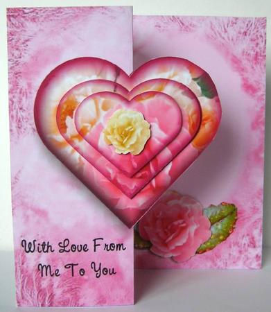 Mini Kit Heart Rose by Margaret McCartney