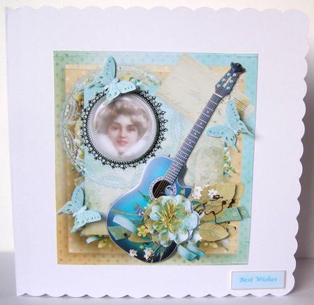 Memories of Music Topper & Decoupage by Margaret McCartney