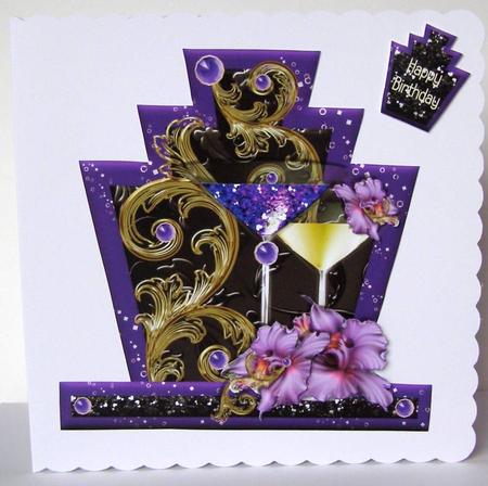 Deco Style Topper Decadent Sophistication by Margaret McCartney