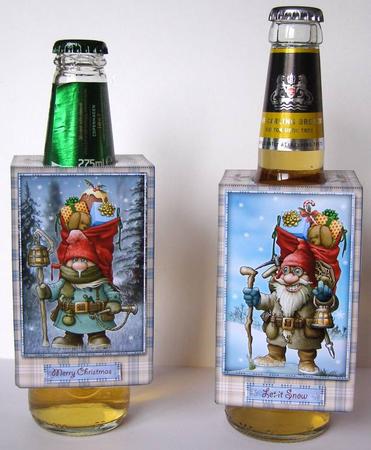 Wine/beer Bottle Gift Tags Pressies by Margaret McCartney
