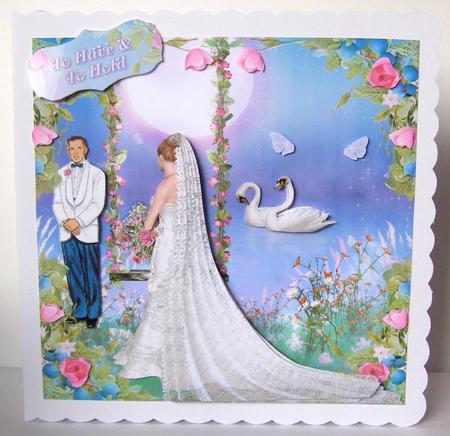 Romatic Lakeside Wedding Mini Kit by Margaret McCartney