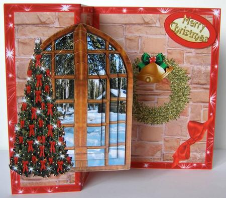 Mini Kit Christmas Window by Margaret McCartney