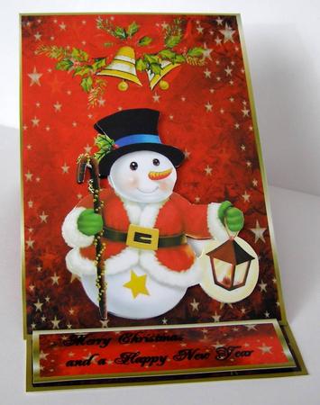 Jolly Snowman by Margaret McCartney