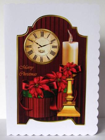 Screen Card Vintage Christmas by Margaret McCartney