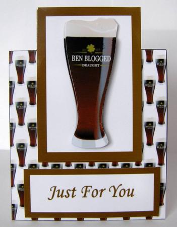Dads Best Over the Edge Card by Margaret McCartney