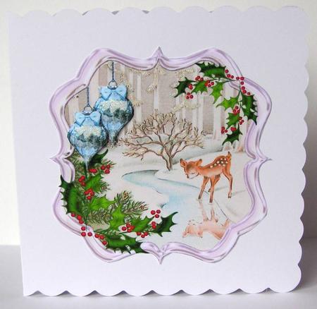 Christmas Vintage Toppers & Inserts by Margaret McCartney