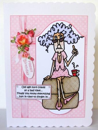 Stella Bad Time for Old Age Quick Card by Margaret McCartney