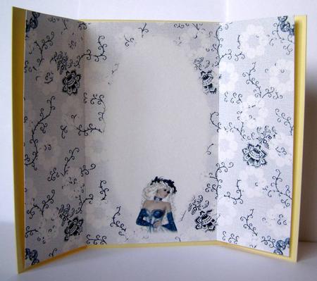 Blue Diamond Gatefold Insert by Margaret McCartney