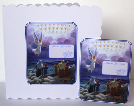 Hear the Good News-christmas Tags by Margaret McCartney