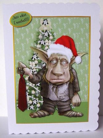 Bah Humbug Another Tie by Margaret McCartney