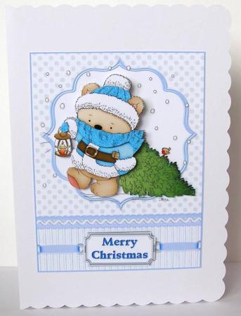 Teds Guiding Light Blue by Margaret McCartney