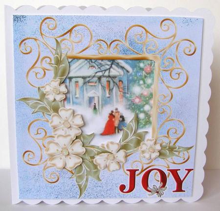 Blue Village Christmas by Margaret McCartney