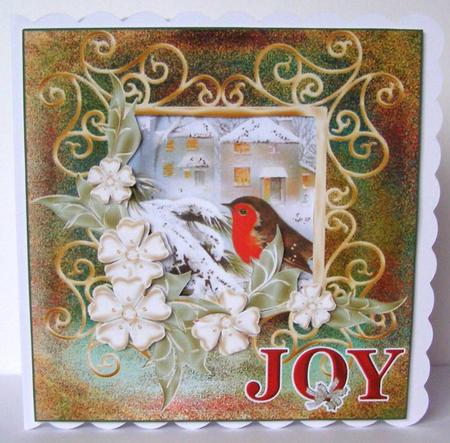 Green Red Robin Christmas by Margaret McCartney