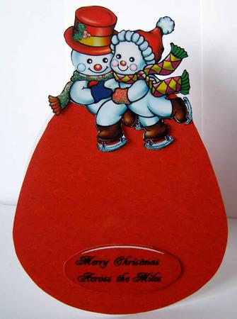 Christmas Wobble Skaters by Margaret McCartney