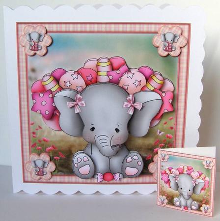 Pink Birthday Balloons by Margaret McCartney